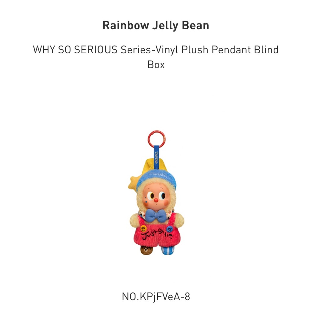 Twinkle Twinkle Why So Serious Bag Charm